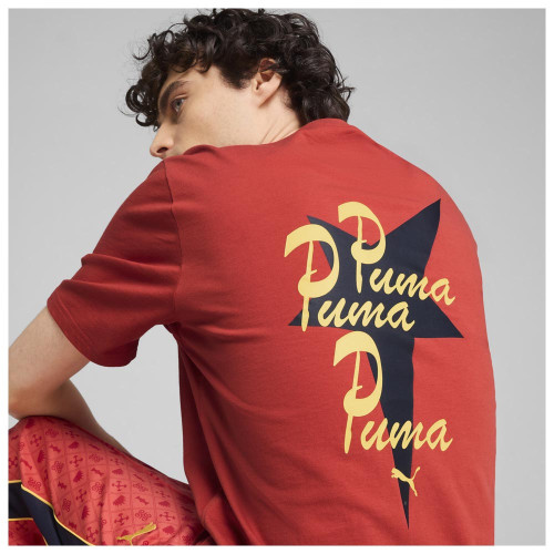 Puma Ανδρική κοντομάνικη μπλούζα Wardrobe Ess Road to Unity Graphic Tee